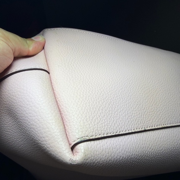 Coach Town Tote Pink Pebble Leather Bag - Picture 13 of 13